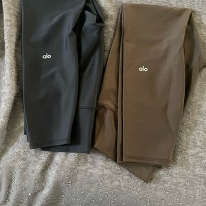 Two airlift ALO yoga size large leggings
